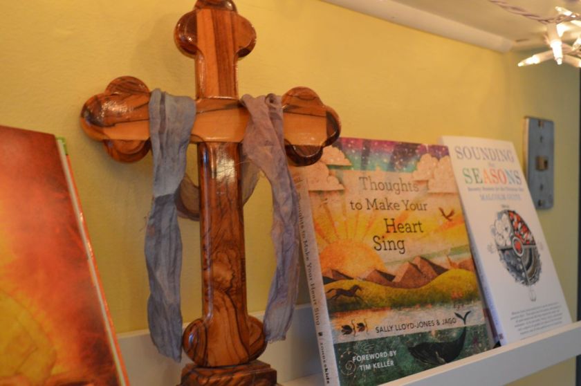 Amy Rogers Hays Kitchen Oratory Shelf Lent (1)